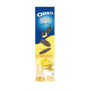 Oreo Thins Lemon Cheesecake Sandwich Cookies 95g - 4058288