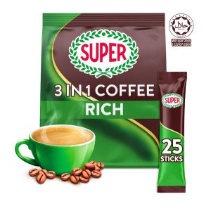 SUPER Rich 3in1 Instant Coffee 20G X 25 sachets - 1674473