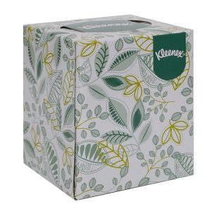 Kleenex Facial Tissues Cube (17742) White 1 Box x 50 sheets and 3 ply