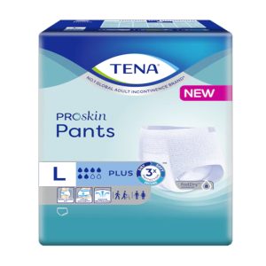 Tena PROskin Pants Plus Adult Diapers Large L8 ( L Size -39 Inch-53 Inch/ 100CM-135CM)