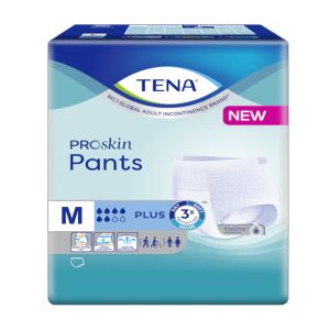 Tena PROskin Pants Plus Adult Diapers Medium M9 ( M Size -31 Inch-43 Inch/ 80CM-110CM)