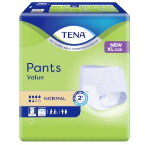 Tena Pants Value Adult Diapers X-Large XL8 ( XL Size -47 Inch-62 Inch/ 120CM-160CM )