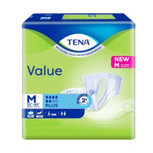 Tena Pants Value Adult Diapers Medium M10 ( M Size -28 Inch-48 Inch/ 72 cm to 122 cm )