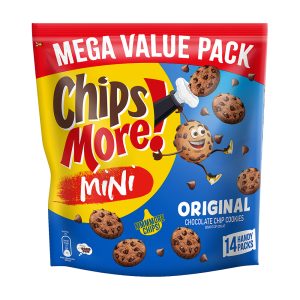 ChipsMore! Mini Mega Value Pack Original Chocolate Chip Cookies ( 14 x 28g ) - 4275547