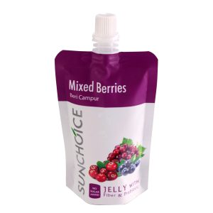 Sunchoice Mixed Berries Jelly With Fiber & Prebiotic No Sugar Added 100ml